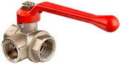 VALTEC Кран трёхходовой тип Т 1/2" вн. вн.вн.