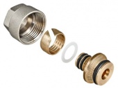 Фитинг EUROCONUS д/мет.трубы 16(2,0)х1/2"(VT.4420.NE.16)