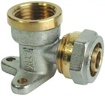 Уголок соед. установочный ВР d16х1/2"