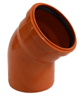Отвод НПВХ D 160*30 InstalPlast
