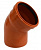 Отвод НПВХ D 160*30 InstalPlast