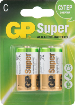 Батарейки "GPSuper" D (2 шт.)