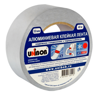 Лента алюминиевая "Unibob" 75мм х 50 м