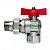 Кран с американкой угловой 3/4" PF