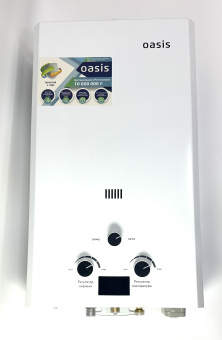 Газовая колонка OASIS Eco W-20 кВт белая